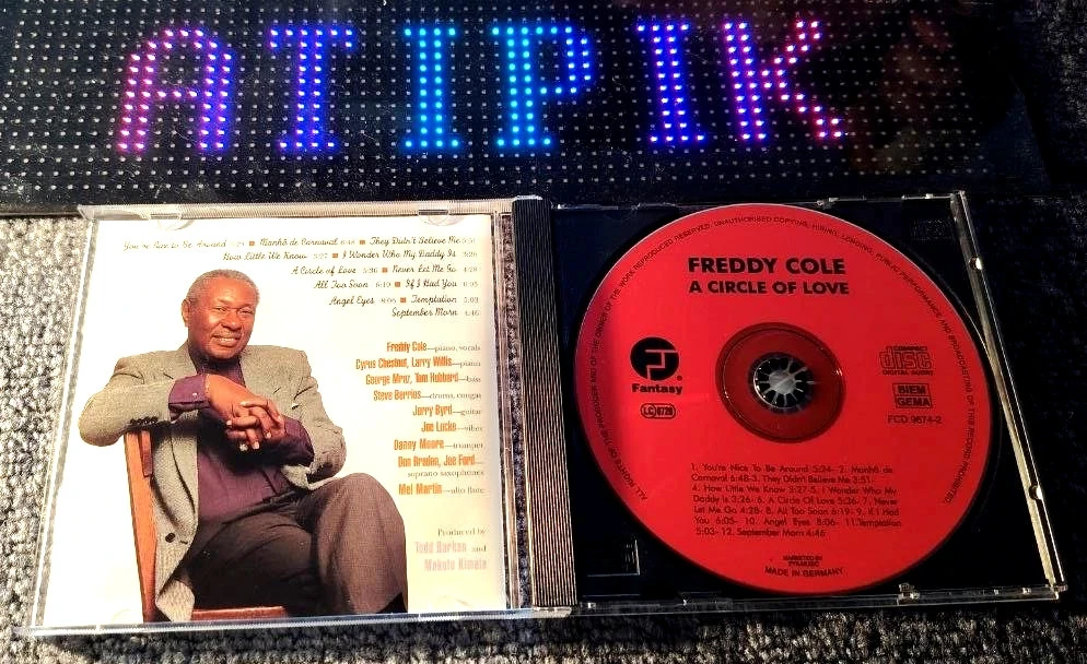 🎷 Freddy Cole - A Circle Of Love - Jazz Rare Import Allemagne 🎶 – photo 3